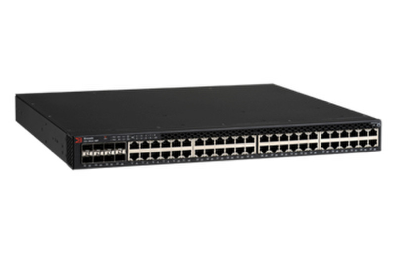 Brocade ICX 6610 Управляемый L3 Gigabit Ethernet (10/100/1000) Power over Ethernet (PoE) 1U Черный