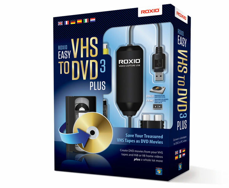 Corel Roxio Easy VHS to DVD 3 Plus