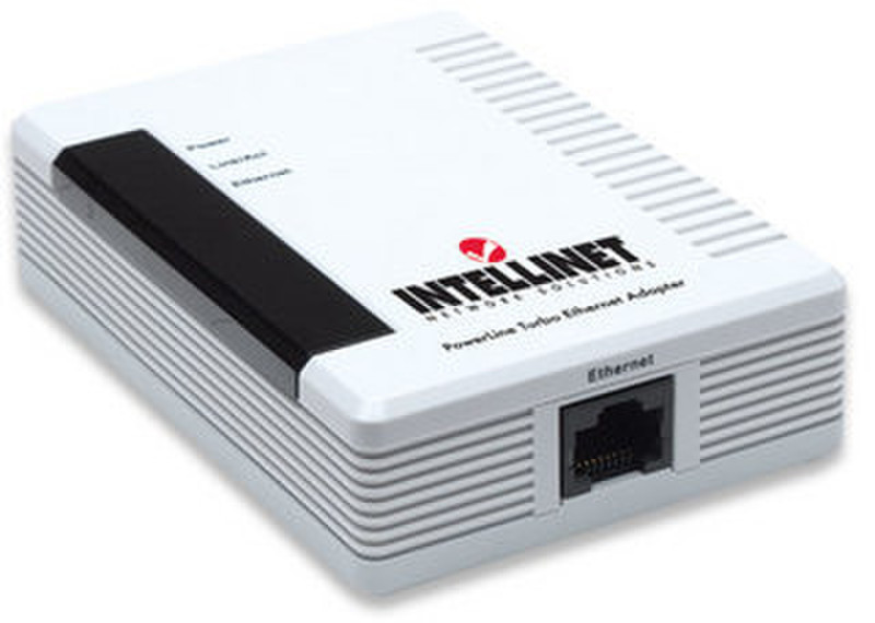 Intellinet PowerLine Turbo Ethernet Adapter Starter Kit Ethernet 85Mbit/s