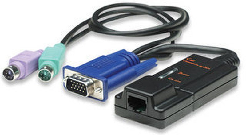 Intellinet 503921 Schwarz Tastatur/Video/Maus (KVM)-Kabel