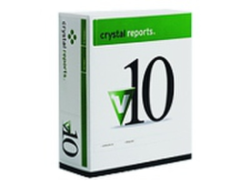 Business Objects Crystal Reports Std v10 EN CD W32