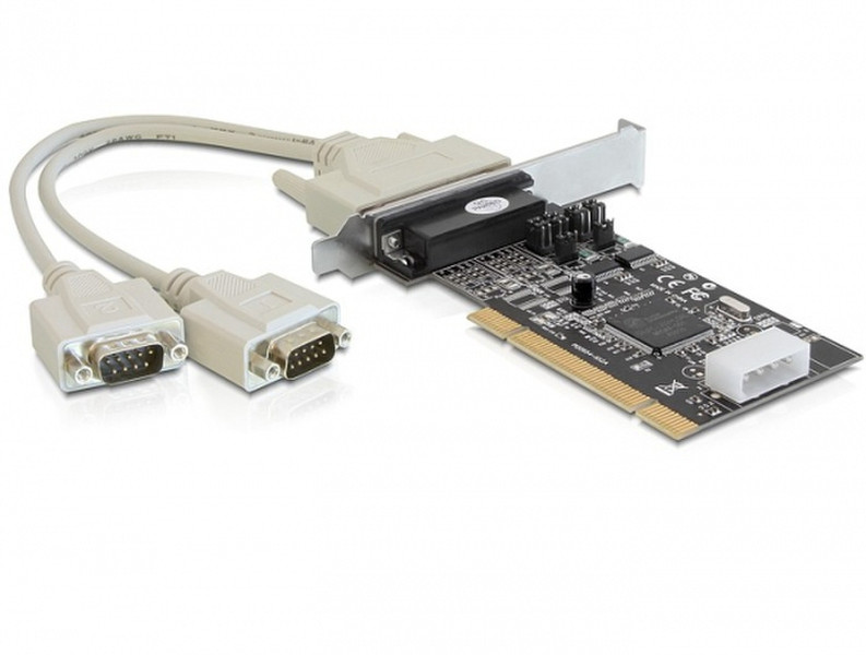 DeLOCK PCI Card to 2x Serial Eingebaut Seriell Schnittstellenkarte/Adapter