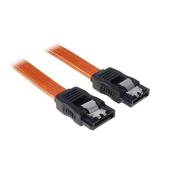 BitFenix SATA 6Gb/s, 0.3m 0.3m SATA III SATA III Orange SATA-Kabel