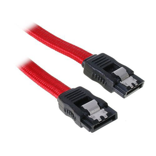 BitFenix SATA 6Gb/s, 0.3m 0.3м Красный кабель SATA