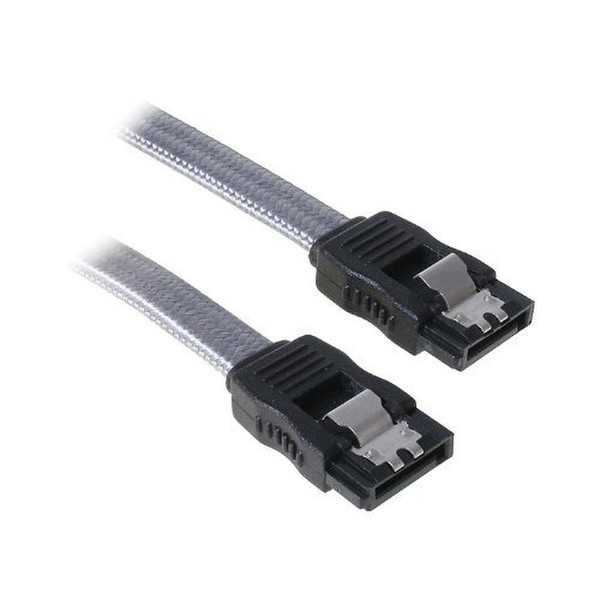 BitFenix SATA 6Gb/s, 0.3m 0.3м Серый кабель SATA