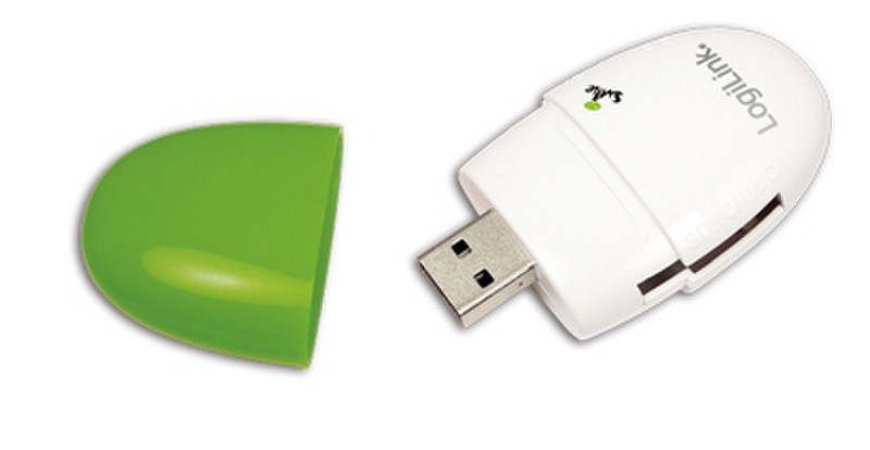 LogiLink CR0030 USB 2.0 Green card reader