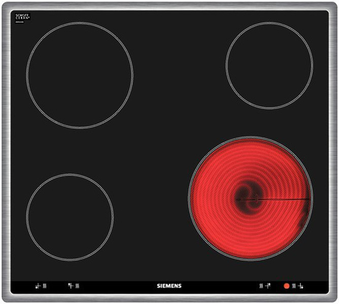 Siemens EF645CE11 built-in Electric hob Black hob