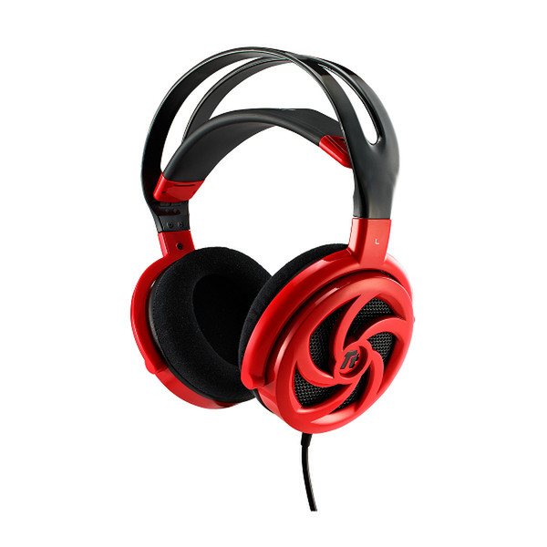 Tt eSPORTS Shock Spin HD USB Binaural Head-band Red headset