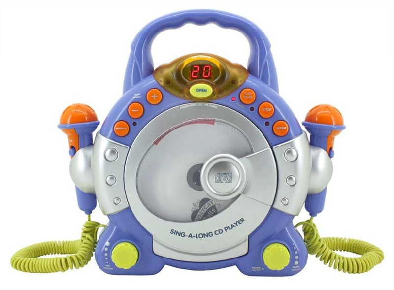 Soundmaster KCD 45 Portable CD player Blue,Silver