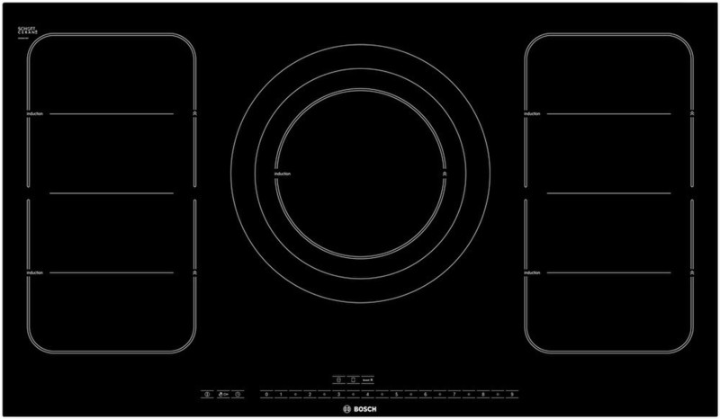 Bosch PIZ901N14E built-in Electric induction Black hob