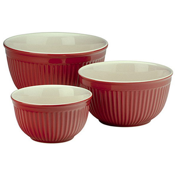 Typhoon Vintage Red Mixing Bowl (Set of 3) чашка/кружка