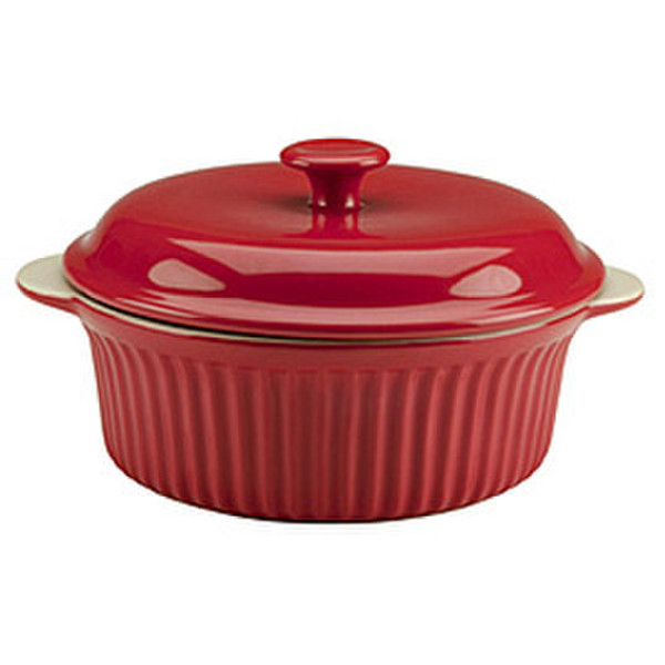 Typhoon Vintage Red Lidded Casserole Rot Kochtopf