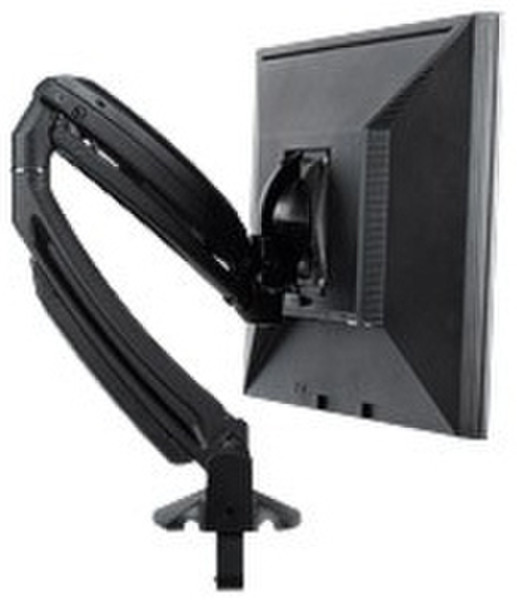 ITB AMCHK1D100 Black flat panel desk mount