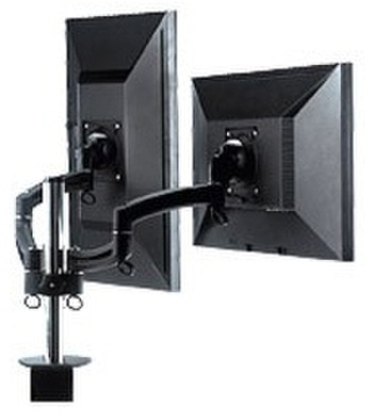 ITB AMCHK2C200 Black flat panel desk mount