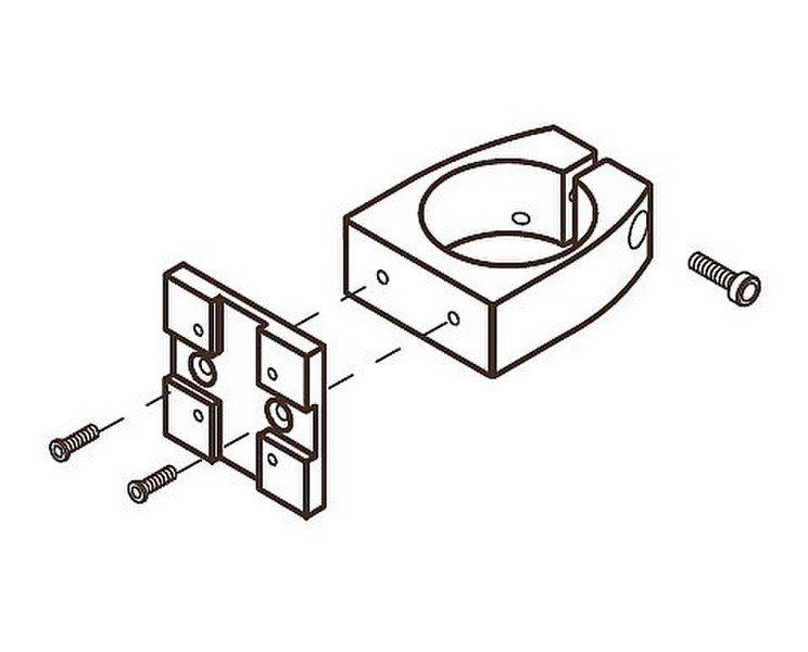 Ergotron Pole Mount Bracket kit