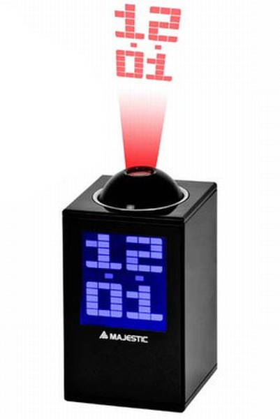 New Majestic CL-80 Black alarm clock