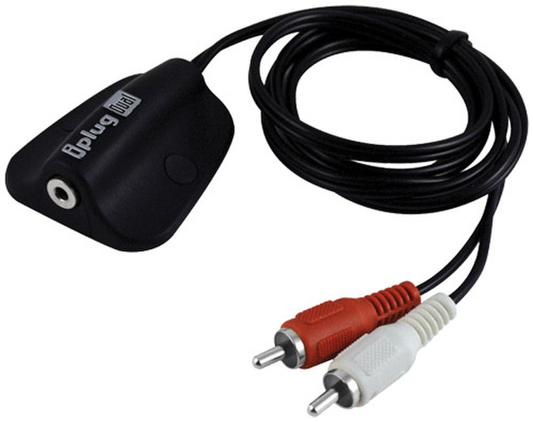 Dual IP35 3,5 мм Черный аудио кабель