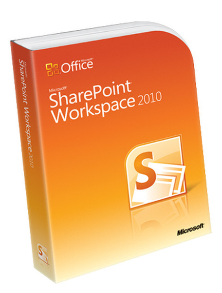 Microsoft SharePoint Workspace 2010, x32/64, WIN, 1u, DVD, POR
