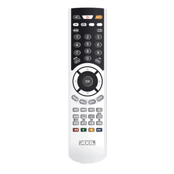 Engel Axil MD0284E IR Wireless press buttons Black,Silver remote control