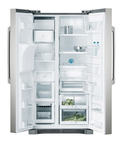 AEG S85628SK Встроенный A+ Нержавеющая сталь side-by-side холодильник