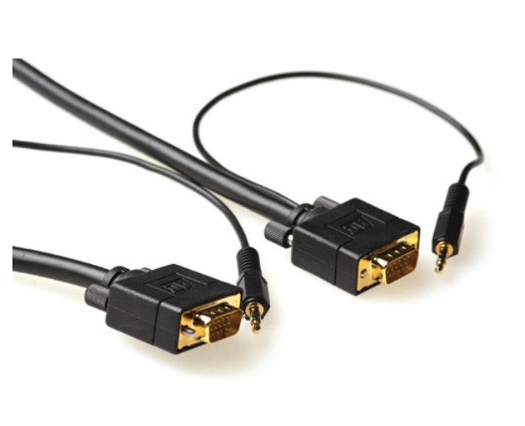 Advanced Cable Technology VGA+3.5mm, 40m 40m VGA (D-Sub) + 3.5mm VGA (D-Sub) + 3.5mm Black