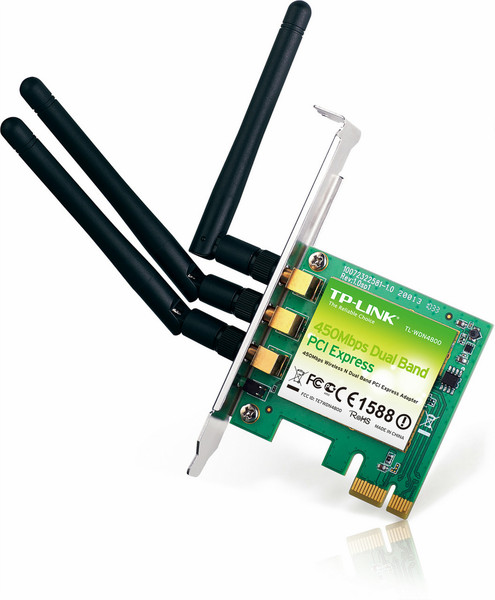 TP-LINK TL-WDN4800 Внутренний Беспроводная ЛВС 450Мбит/с сетевая карта