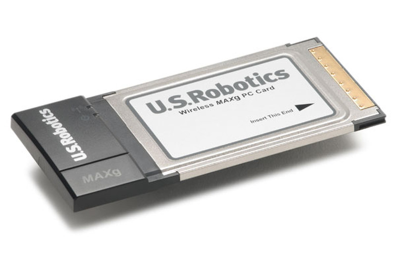 US Robotics USRobotics Wireless MAXg PC Card 125Mbit/s networking card