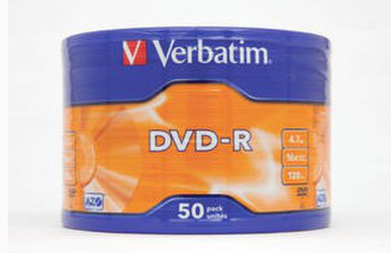 Verbatim DVD-R 4.7GB DVD-R 50Stück(e)