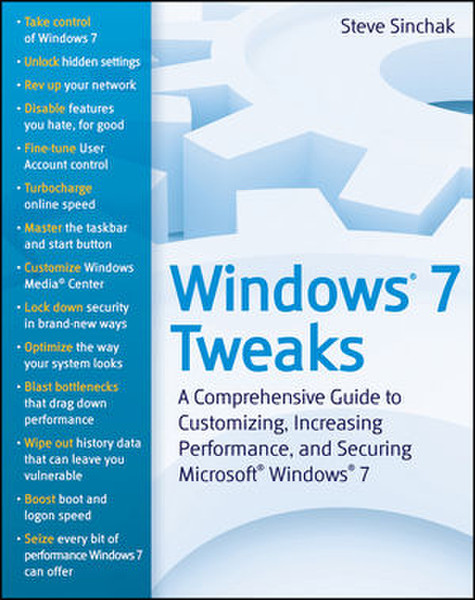 Wiley Windows 7 Tweaks 408pages software manual