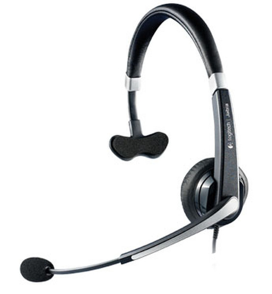 Logitech BH410 USB Monaural Head-band Black headset