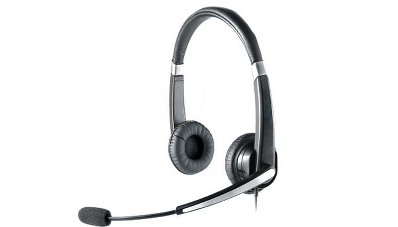 Logitech BH420 USB Binaural Kopfband Schwarz Headset