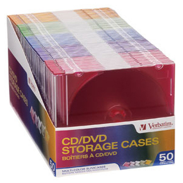 Verbatim CD/DVD Slim cases ленточная система хранения данных