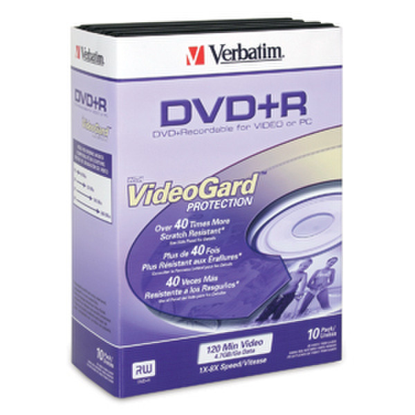 Verbatim 8x DVD+R 4.7GB DVD+R 10pc(s)