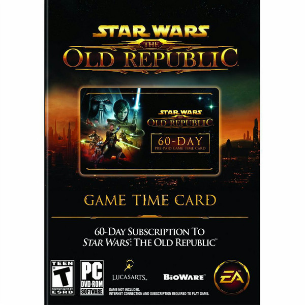 Electronic Arts Star Wars: The Old Republic 60-Day Time Card