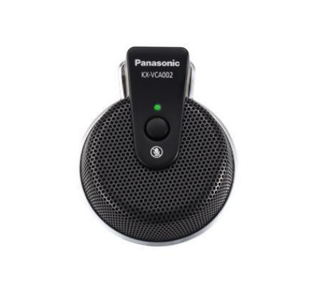 Panasonic KX-VCA002X Stage/performance microphone Verkabelt Schwarz Mikrofon