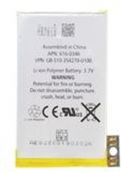 MicroSpareparts Mobile iPhone 3G Battery Lithium Polymer (LiPo) 3.7V