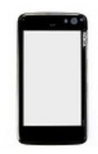 MicroSpareparts Mobile MSPP0692 Nokia N900 Black mobile phone feaceplate