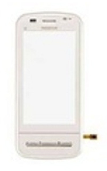 MicroSpareparts Mobile MSPP0944 Nokia C6 White mobile phone feaceplate