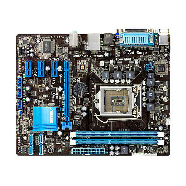 ASUS P8H61-M LX Intel H61 Socket H2 (LGA 1155) Микро ATX материнская плата