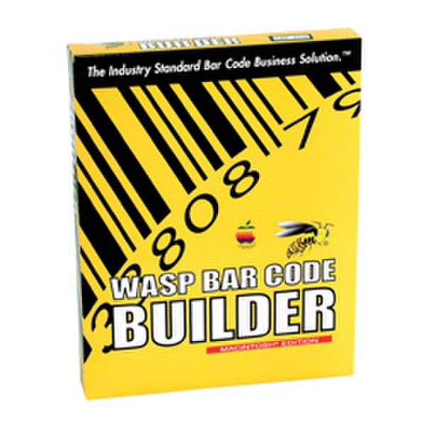 Wasp Barcode Builder v.2.0, Mac, 1 User Barcode-Software