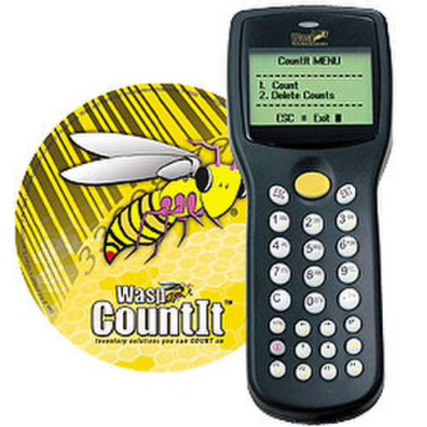 Wasp CountIt v2 + WDT2200 laser Barcode-Software