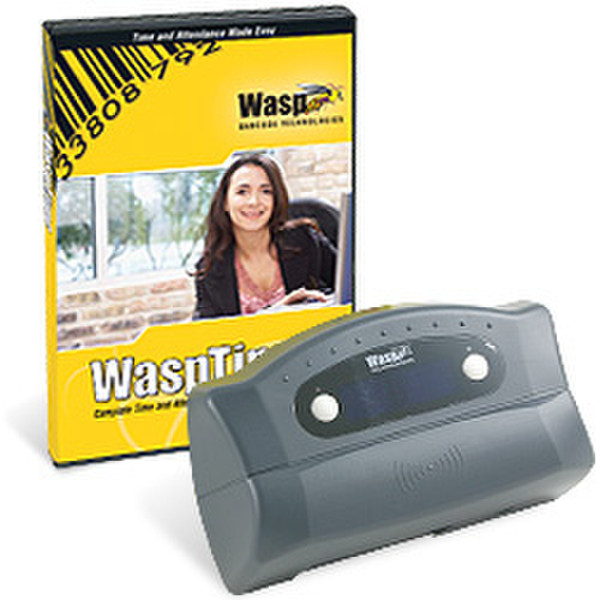 Wasp WaspTime v5 Std RFID Solution (1 Admin User) 1user(s) bar coding software