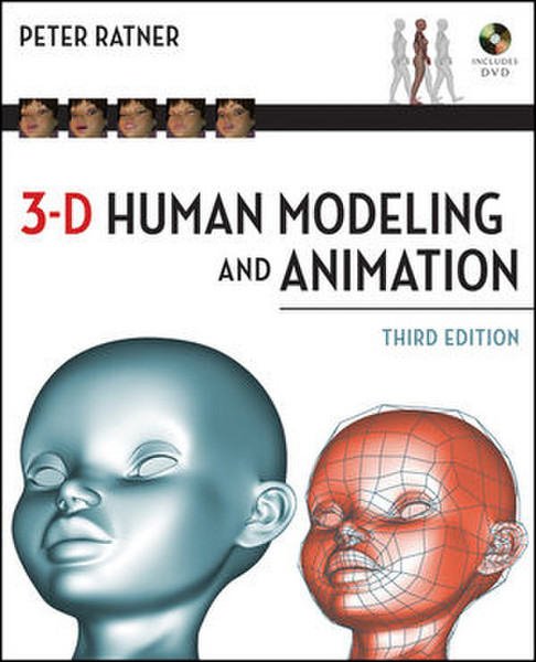 Wiley 3-D Human Modeling and Animation, 3rd Edition 400pages software manual