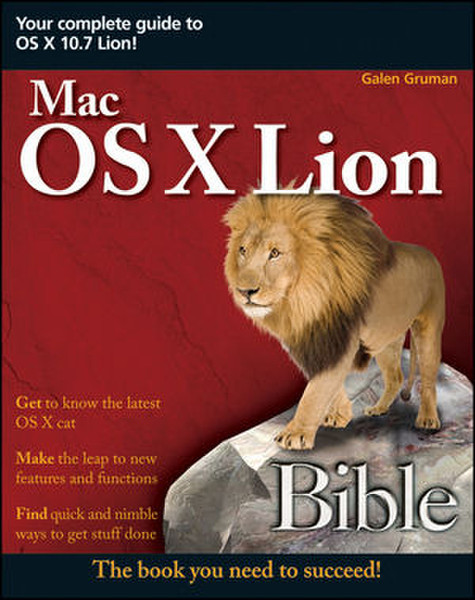 Wiley Mac OS X Lion Bible 864страниц руководство пользователя для ПО