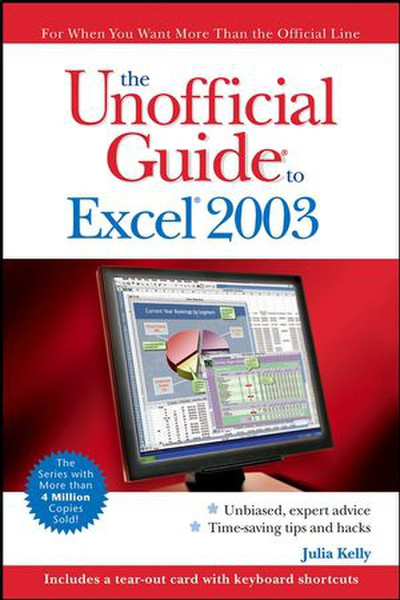 Wiley The Unofficial Guide to Excel 2003 550pages software manual