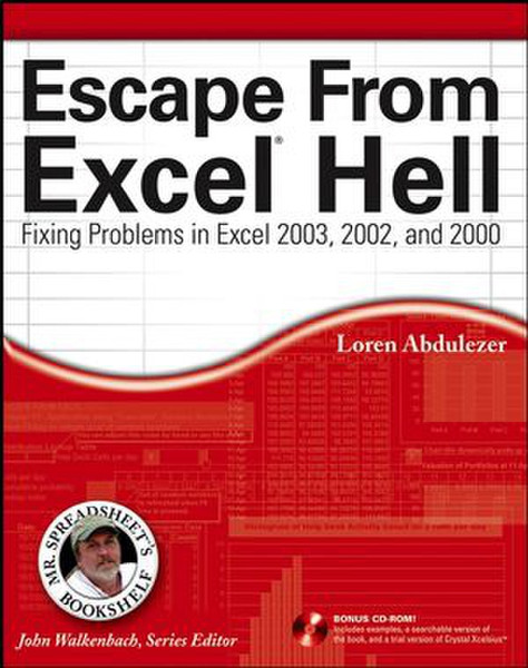 Wiley Escape From Excel Hell: Fixing Problems in Excel 2003, 2002 and 2000 408pages software manual