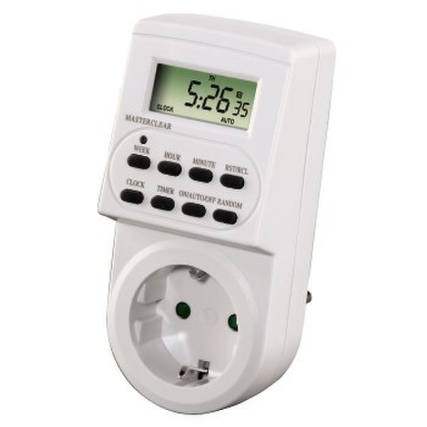 Hama 00047675 White alarm clock