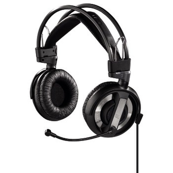 Hama 00113700 Binaural Kopfband Schwarz Headset