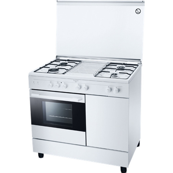 Electrolux RKG961006W Freestanding Gas hob White cooker