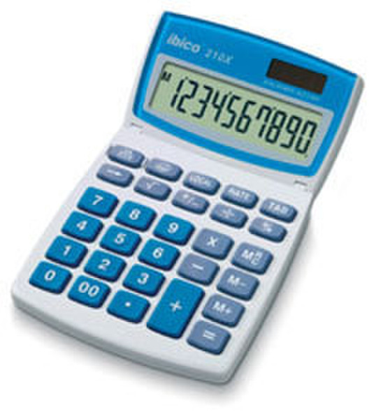 Ibico 210X Настольный Basic calculator Синий, Белый